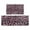Pink And Black, variant on Pink and Black Of Leopard Print Kitchen Rugs Sets Of 2,Anti Fatigue Kitchen Mat Rugs Non Slip Washable,Decorative Kitchen Floor Mats for Kitchen,Sink,Laundry,17"x30" 17"x47"