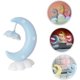 thumbnail image 4 of (blue)children's Moon Night Light Moon Bedside Lamp Small Night Lamp Led Reading Lamp Cute Lamp Baby Plastic Table Night Light Children's Room Moon Ni, 4 of 5