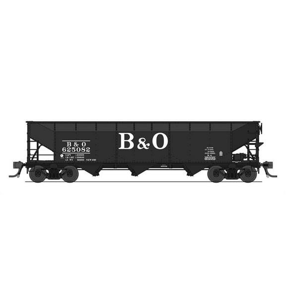 Broadway Limited Imports HO AAR 70-ton Triple Hopper 4pk B&O BLI7371 HO Rolling Stock