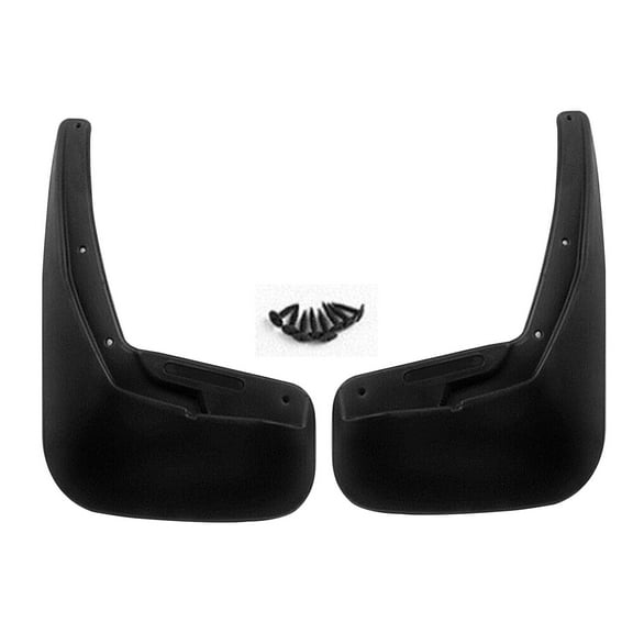 OMAC Mud Guards Splash Mud Flaps for Mazda 6 2014-2021 Black 2 Pcs