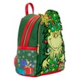 thumbnail image 2 of Mochila Mini Loungefly Dr. Seuss Grinch Edición Festiva 23x27x11 cm, 2 of 4