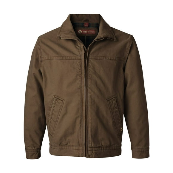 DRI DUCK Maverick Boulder Cloth Jacket with Blanket Lining, M, Field Khaki