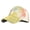 Yellow, variant on Women Casual Tie Dye Printed Colorful Baseball Cap Under $10 Unique Peaked Cap Visor Hat with Adjustable Strap Lightweight Breathable Summer Sun Hat for Outdoor Beach Travel Festival