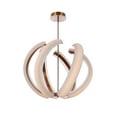 thumbnail image 2 of Craftmade 58891-SB-LED Unwind 34" Wide Led Suspension Pendant - Brass, 2 of 7