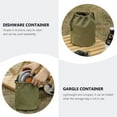 thumbnail image 2 of 1 bolsa de almacenamiento para acampar, recipiente para platos y gárgaras, práctica herramienta de almacenamiento para exteriores., 2 of 7