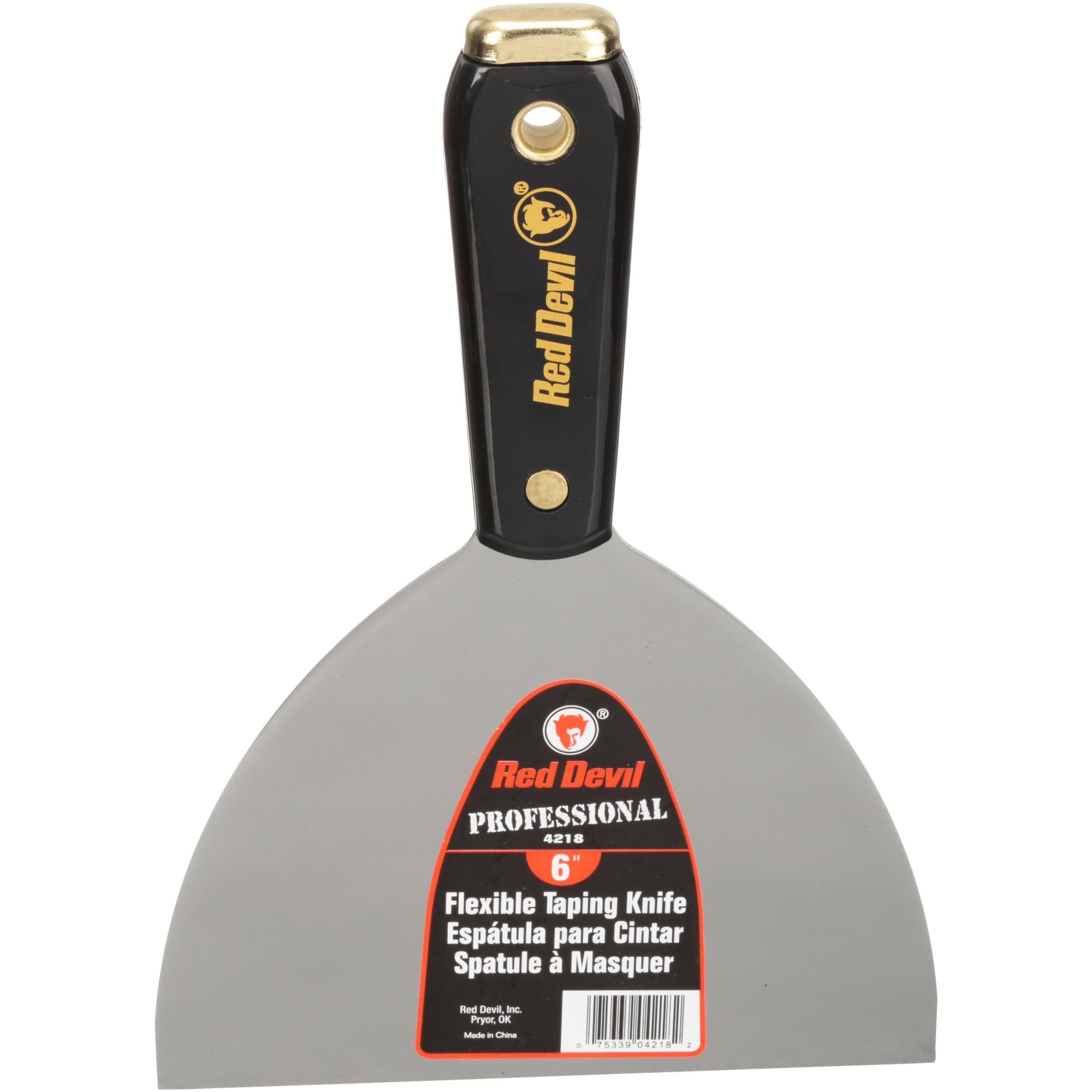 Taping Knives Red Devil 4218 Pro Series 6" Flexible Taping Knife - Walmart.com