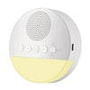 White Noise Machine, Built-in 6 Soothing Sound & Soft Breath Light & 15/30/60 Intelligent Timing Function, for People of All Ages