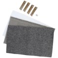 thumbnail image 1 of HONMEET 1Set Reusable Light Grey Reptile Mat Safe Substrate for Tortoise and Lizard Cage, 1 of 8