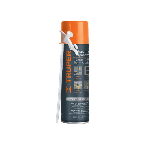 Espuma expansiva, 300 ml Truper Truper ESEX-300