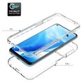 thumbnail image 3 of Mantto FOR OnePlus Nord N200 5G Case, 360 Full Body Cover Clear Bumper Protection Case - Shock Proof edges Hybrid Silicone Rubber TPU Bumper Gradient Phone Case for OnePlus Nord N200 5G - Clear, 3 of 7