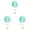 A*3, variant on Qiangzon Hot Air Balloon Decor, Hanging Ceiling Decoration, Round Rainbow Paper Garland with Clouds and Stars for Birthday, Graduation, Classroom, Party, 21.6 Inch, D
