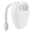 thumbnail image 3 of Luz De LED De Inodoro, Dispositivos De Detección Automática De Luz Nocturna Con 8 Colores Lámpara De Sensor De Brazo Flexible De Inodoro Lámpara De Noche Inteligente Para El, 3 of 8