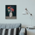 thumbnail image 2 of Stupell Industries Flower Vase Pattern Collage Design Framed Wall Art by Karen Dreyfus, 24" x 30", Black Framed, 2 of 7