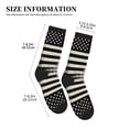 thumbnail image 3 of Athletic Socks Lupus Cancer Awareness Flag Sport Running Calf Socks Crew Socks for Men Women, 3 of 7