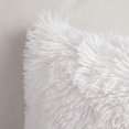 thumbnail image 5 of Juego de 2 fundas de cojín de piel de lujo para sofá, decoración de 40 x 40 cm, color blanco, funda de almohada decorativa de felpa súper suave, funda de cojín de seersucker, 5 of 5