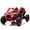 2-red, variant on 24V Ride on Toy Cars, Kids Ride on UTV Cars with Remote Control, Battery Powered Electric Car for Kids Boys Girls 3-6 w/Bluetooth and Lights, 4 Wheelers Drive, Black