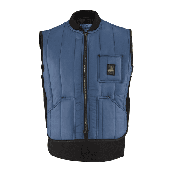 RefrigiWear Cooler Wear Vest - Insulated, Water-Repellent, Lightweight Work Vest for 10°F Cold Protection