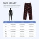 thumbnail image 4 of Fotbe Red Hot Chili Pantalones de Pijama para Hombre, Pantalones de Dormir, Pantalones de Casa con Cintura Ajustable y Bolsillos-3X-Large, 4 of 6