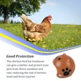 thumbnail image 3 of Methold Casco para mascotas, loros, sombreros, disfraces ajustables, accesorios, Protector, cascos para aves de corral, pollo, pájaro, pato Juguetes para pájaros llevar Methold PT003691-15, 3 of 6