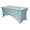 Dusty Blue, variant on - 8ft Robin Egg Rectangular Spandex Table Covers Fitted Tablecloth Wedding Event Patio Decorations Elastic Fabric Stretch for Folding Table
