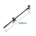 thumbnail image 1 of 1 Pce Support de Microphone Noir Barre Transversale Rotative Support de Microphone Utile Bras de Bôme Support d'Extension Accessoire Pratique 55CM Clip de Micro B, 1 of 9