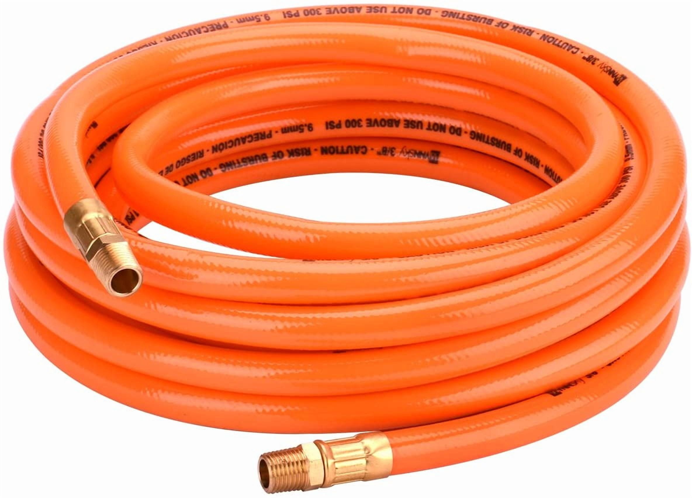 WYNNsky 3/8" X 25ft PVC Air Compressor Hose Kit With 17 Piece Air Tool and Air Compressor Accessories Kit