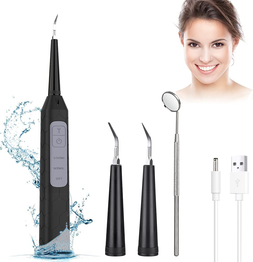 Queenmew Teeth Cleaning Kit,Tooth Calculus Remover Tooth Stains Tartar Cleaner Whiten Teeth Tool