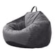 thumbnail image 4 of Cubierta Clásica para Bolsas de Frijoles Sin Relleno, Silla de Suave para Niños Adultos , 30 *30 X 35 Pulgadas Gris profundo, 4 of 8