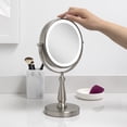 thumbnail image 4 of Zadro LED Lighted Makeup Mirrors with Magnifications & Swiveling Heads, 4 of 7
