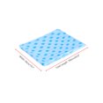 thumbnail image 3 of INSPIRAR CHIC Mujeres 1950s Retro Lunares Chiffon Bufanda, Ligera Suave Sheer Largo Cabeza Envolver Chal Bufandas para Todas las Temporadas 63.0"x19.7" Azul Cielo, 3 of 6