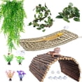 thumbnail image 1 of Accesorios para Terrario TankMatDecor para Dragón Barbudo, Set de 9 Piezas, 1 of 6