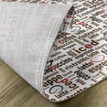 thumbnail image 5 of Ambesonne Digital Place Mats Set of 4, Coffee Words Cafe Shop, Standard Size, Dark Brown Caramel, 5 of 6
