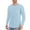 Light Blue, variant on Gealkoca Men's UPF 50 Long Sleeve Tee Shirts UV Sun Protection Quick Dry Tee Shirt Swim Athletic Running Workout Summer Crew Neck Casual T-Shirts