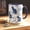 Black, variant on Tortoiseshell Cat Blue Toile Mug French Toile de Jouy Coffee Cup Gift for Tortie Lovers Ca