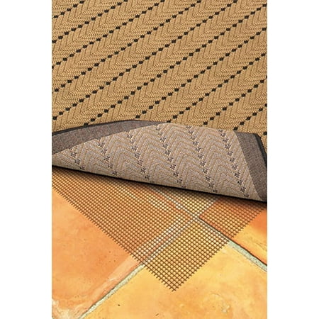 Sphinx Outdoor Non-Slip Area Rug Pad 0007C Brown 5  5  x 7  1
