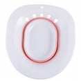 thumbnail image 4 of TEHAUX 1Pcs Sitz Bath for Adults Daily Cleansing Folding Design White, 4 of 8
