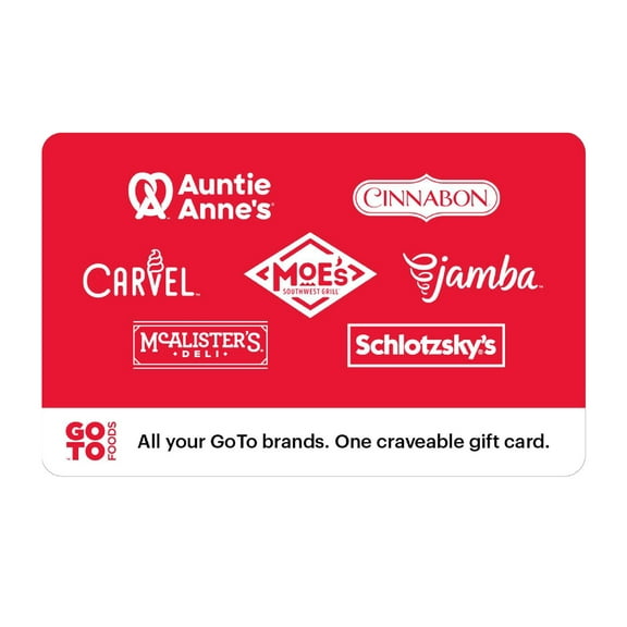 GoTo Foods eGift Card [Email Delivery]
