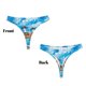 thumbnail image 3 of Fotbe Greek Island Windmills Painting Tanga Sin Costuras para Mujer con Estampado – Panties Invisibles, Transpirables y Cómodos para Uso Diario-4X-Large, 3 of 6