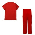thumbnail image 2 of Men's Scrubs Set Scrub Top and Pants Scrubs Set, 2 of 3