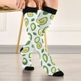 thumbnail image 5 of FORMRS Womens Knee High Socks Casual Long Thick Travel Daily Wear, 1 Pair, Avocado, 5 of 6