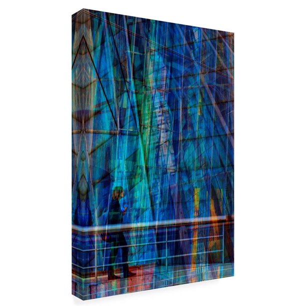 Massimo Della Latta Blu Canvas Art Extra Large 30 In W X 47 In H 7 05 Lbs Walmart Com Walmart Com