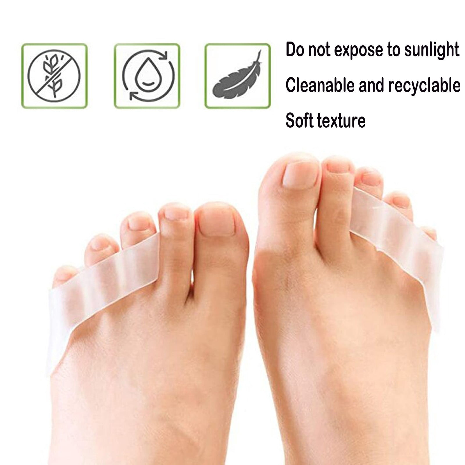 Home Spa Products Foot File Remover for Feet down There Wash Feet Spa Sock Assistant Device No Bending Take Five Candy Bars Pumice Sponge Nail for Gel Polish Massage Socks Jelly Spa Pedicure Packs