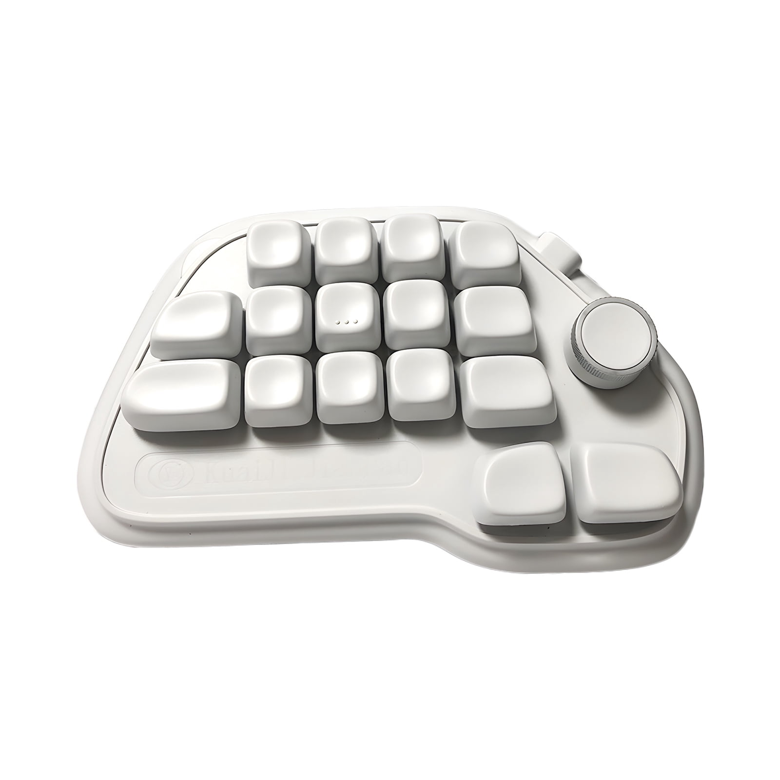 wireds USB Mechanical Number Pad 17 Key Hot Swappable with RGBs Backlight and PBTs Keycaps VIA Programmable for Laptop PC