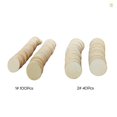 thumbnail image 2 of 100pcs 50mm Wooden Circles Round Wedding Craft Card Making Scrapbooking Gift, 2 of 5