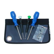 Silverhill Tools ATKN3 Deluxe Nintendo Tool Kit with 3.8 and 4.5mm security bits, Triwing, And Phillips #000