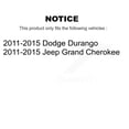 thumbnail image 2 of Transit Auto Front Steering Tie Rod End & Boot Kit for Car 2011-2015 Jeep Grand Cherokee Dodge Durango - Left Right Side (Driver Passenger) KTB-100856, 2 of 2