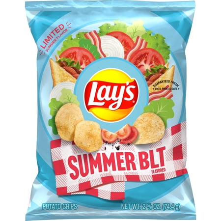 Lay's Summer Blt Flavored Potato Chips, 2 5/8 oz