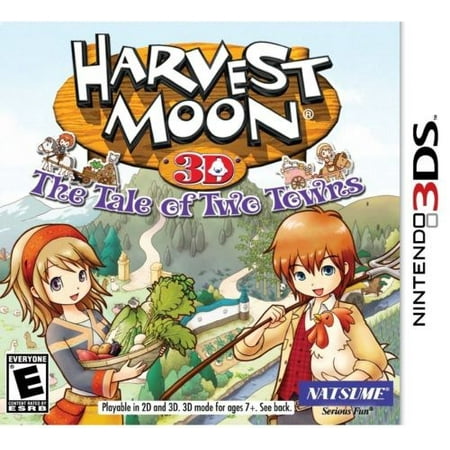 Nintendo 3DS - Harvest Moon: Tale of Two Towns (Best Nintendo 3ds Harvest Moon Game)