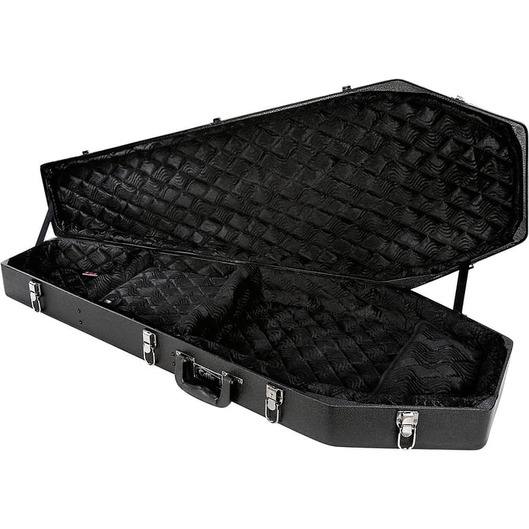 Coffin Case G-185R Universal Guitar Case - Black Black - Walmart.com