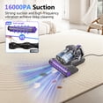 thumbnail image 5 of Mattress Vacuum Cleaner with Heat, 16kPa Strong Suction & HEPA Filter, Deep Cleans Dust, Particles, Pet Hair from Bed, Couch, Carpet, 500W Corded, Gray, 5 of 10